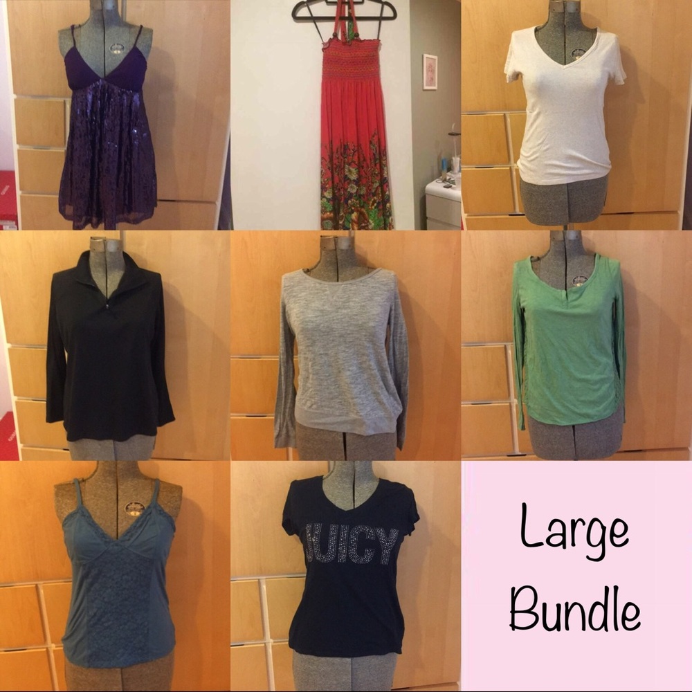 8 Pieces Of Large Clothing Bundle